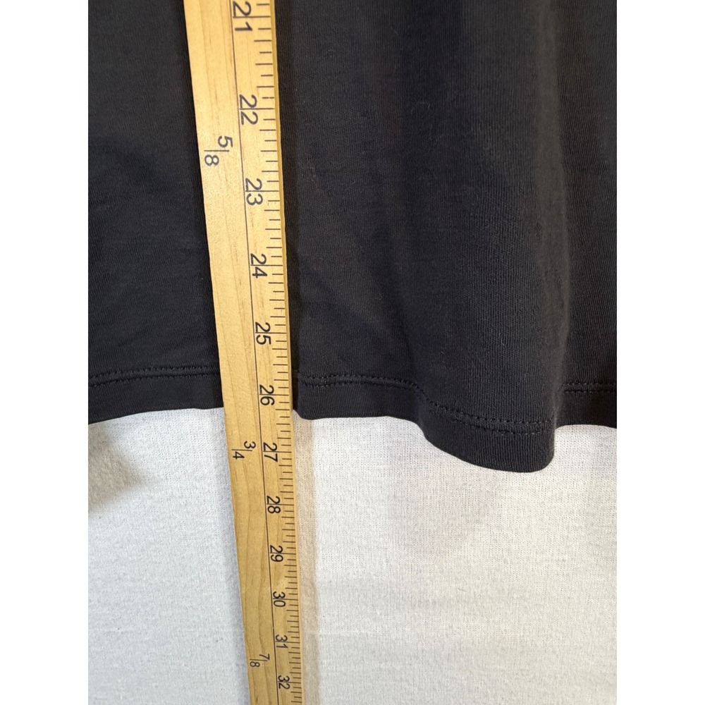 Charles River Apparel State Farm Cardigan Black Supima Cotton XL Open Front - Picture 6 of 7